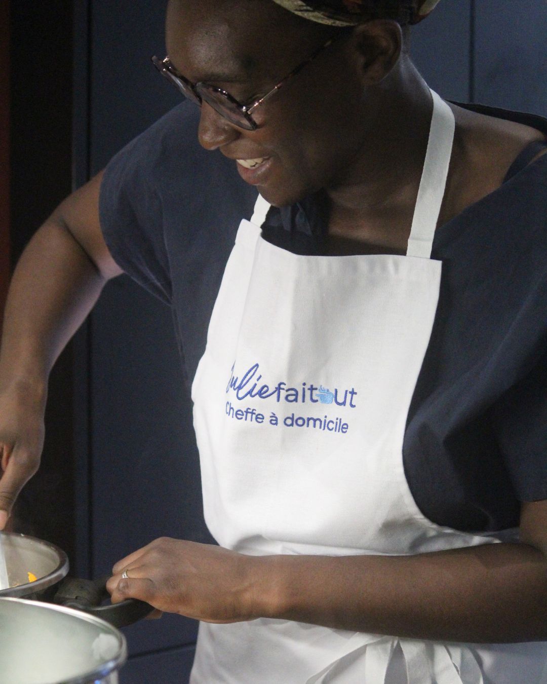 Julie en cuisine